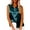Dark Blue-Shirts, variant on Women's Satin Trendy Workout Tanks Casual Business Sleeveless Tops Summer Solid Button Down Cami Vest Shirts
