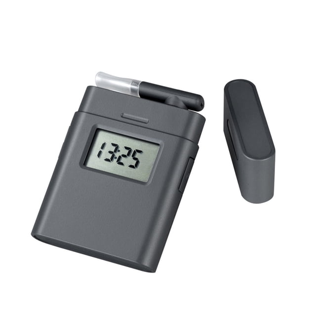 1pc Digital Alcohol Tester LCD Police Breathalyzer Quick Accuracy Portable Detector ,Diversified and Thoughtful