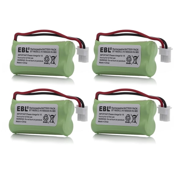 4x BT183342 / BT283342 Battery for BT166342 BT-166342 BT-183342 BT-283342