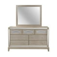 thumbnail image 1 of Global Furniture USA MIRROR-CHAMP-M Gros Miroir Texturé Champagne, 1 of 1