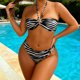 thumbnail image 1 of Traje de baño de 2 piezas para mujer, trajes de baño para mujer, traje de baño diario para mujer, traje de baño de cuerpo unido conservador, conjunto de dos piezas para la playa, traje de baño de poli, 1 of 6