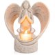 thumbnail image 1 of Candelabro de ángel, adorno, estatua de ángel, candelero, figuras de ángel en memoria de un ser querido, decoración del hogar o regalo, escritorio creativo para el hogar, 1 of 5