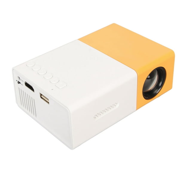 Proyector Portátil, Mini Proyector De Proyección De 24 A 60 Pulgadas US Enchip 100-240V 1080p TFT LCD Imágenes Para Dormitorio