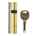 thumbnail image 5 of Uxcell 32.5/77.5 (110mm Overall) European Double Lock Cylinder with Keys, 5 of 6