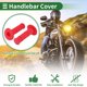thumbnail image 3 of Kit de Cubierta de Empuñaduras de Manillar de 7/8" 22mm 15/16" 24mm de Caucho para Motocicleta Scooter Bicicleta ATV Rojo 1 Juego, 3 of 7