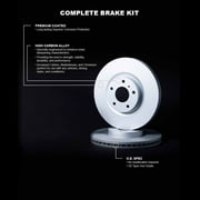 R1 Concepts Carbon Coated Disc Brake Rotor Set WDPN1-46011