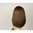 thumbnail image 4 of European Human Hair Freeda Wig Liberty Brown With Reddish Highlights Skin Top Size M, 4 of 5