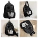 thumbnail image 1 of Mochila Vaquera Lavada Likrtyny con Gradiente Bolso Escolar Informal y Versátil, 1 of 9