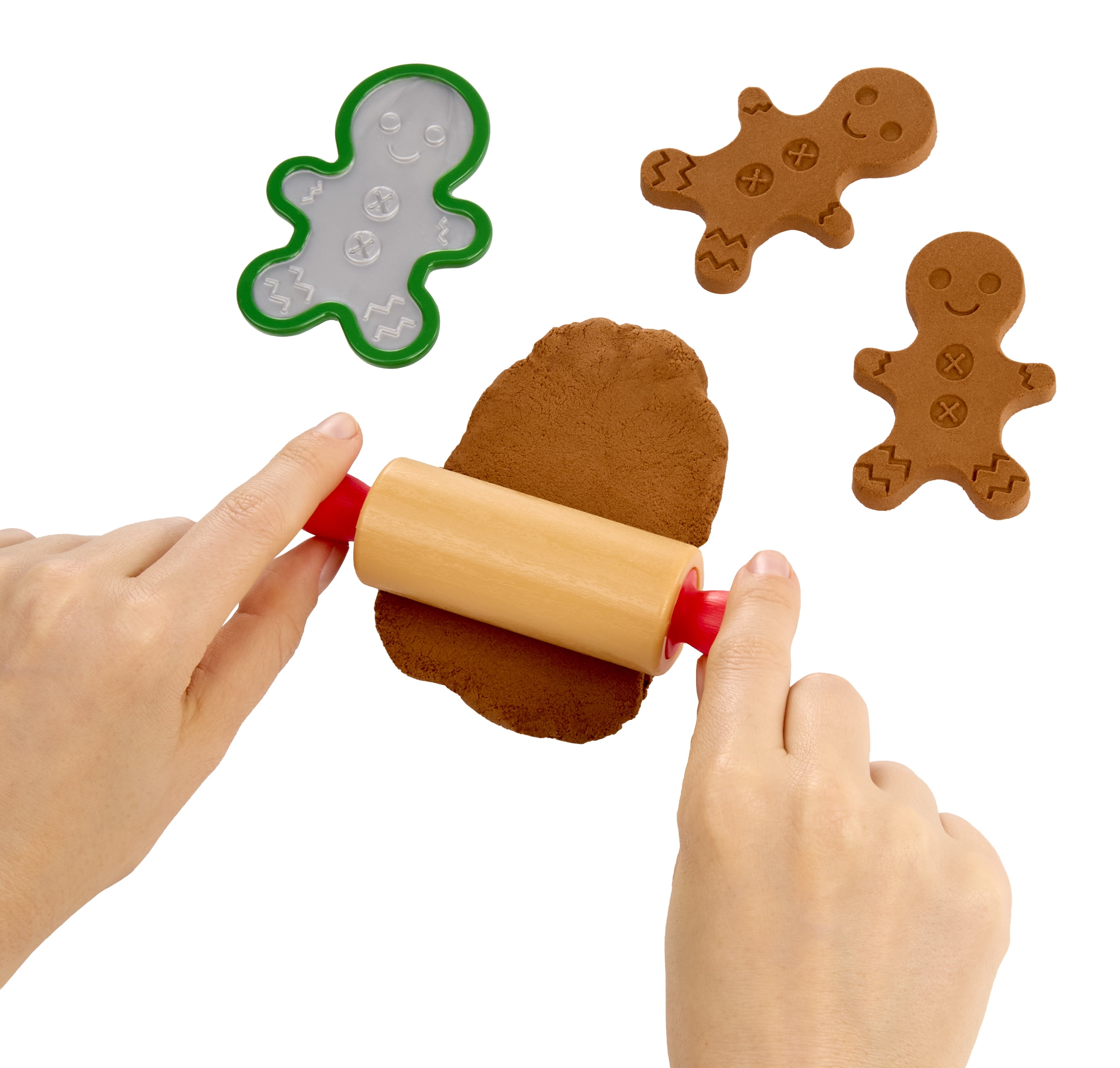 Little Tikes Creative Chefs Gingerbread House Kit, with Make-It Mix Play Sand, Ages 3+