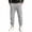 Gray, variant on Vhkiploz Plus Size Taper Cuffes Trousers for Men's Solid Color Drawstring Daily Joggers Running Hiking Travel Pants