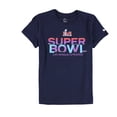 thumbnail image 1 of Nike Womens Super Bowl Los Angeles 2/13/2022 Graphic T-Shirt multinavy XL, 1 of 2