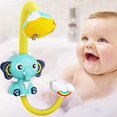 thumbnail image 2 of Cabezal de baño para bebés, ducha eléctrica, ducha eléctrica, cabezal de ducha para niños, cabezal de lluvia para niños, tiempo de baño, juego de niños pequeños, elefante brand modelStyleType, 2 of 2