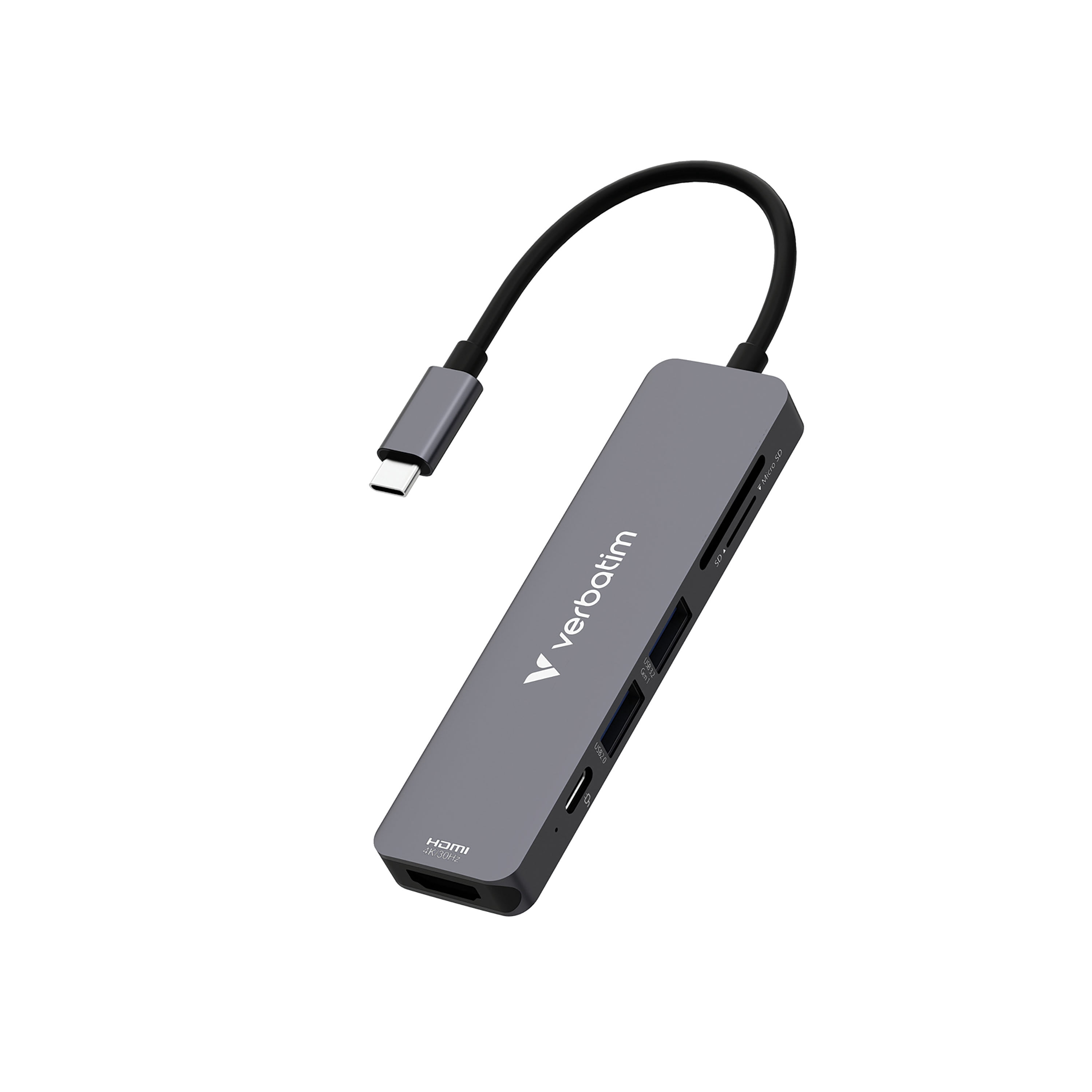Verbatim USB-C Essentials Multiport Hub– 6 Ports