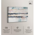 thumbnail image 2 of Rose gold Haze II Canvas Print Blue Art by Art Remedy, Gallery Wrapped, 24 x 20, 2 of 6