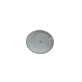thumbnail image 2 of Tapa Quemador Estufa Sofdesk Acros Grande Negra Plana, 2 of 2