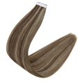 thumbnail image 1 of Typpkmm Extensiones De Cabello Humano Con Cinta Brillante 100g, 1 of 7