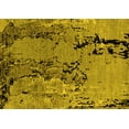 thumbnail image 1 of Ahgly Company Machine Washable Indoor Rectangle Oriental Yellow Industrial Area Rugs, 5' x 8', 1 of 4