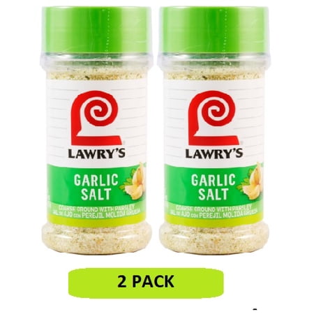 (2 Pack) Kosher Classic Coarse Ground Garlic Salt 11.0 oz Bottle