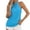 #462-Blue, variant on Women's Comfy Sleeveless Halter Tops Keyhole Neck Solid Color Casual Tops for Summer Daily Wear