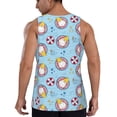 thumbnail image 3 of Xecao Gnome Pool Party Men's Tank Top Workout Quick Dry Sleeveless Gym Jogging Muscle Shirts Summer Swim Beach Tops, 3 of 9