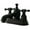 Oil Rubbed Bronze, variant on Kingston Brass KS7002BX 4 in. Centerset Bathroom Faucet, Polished Brass