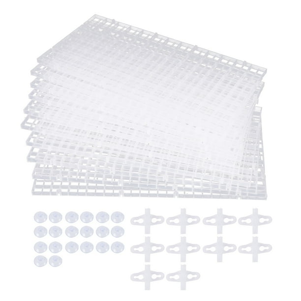 Qtmnekly 10PCS Aquarium Divider Fish Tank Divider Filter Grids
