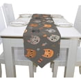 thumbnail image 4 of SKYSONIC 13x90 Inches Table Runner Multicolor Cats Washable Table Cloth Runner for Holiday Home Wedding Table Top Decoration, 4 of 5
