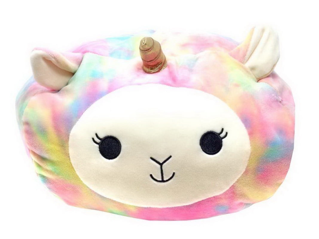 With Tag 12 Inch Lucinda Rainbow Stackable Squishmallows Plush Llama Unicorn for sale online 