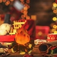 thumbnail image 4 of Boreal Craft LED Resin Wood Log Flame Effect Decorative Scene Prop Battery Operated Night Light Modern Minimalist Lamp For Home Décor Fireplace Christmas Decorations Big Ornament Colorful Ornament Set, 4 of 5