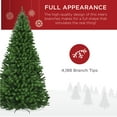 thumbnail image 3 of Best Choice Products Artificial Christmas Tree, 12ft Premium Unlit Spruce Design, Dense Branches  Green Spruce, 3 of 7