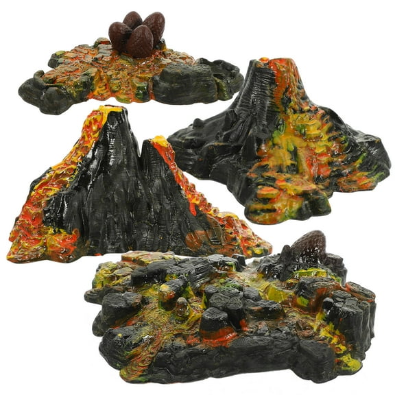 BESTYASH 1Set Assorted Color Volcano Model for Landscape Decoration Compact and Attractive Design