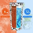 thumbnail image 6 of Pink Leopard Tumbler 20oz Animal Skin Stainless Steel Insulated Tumblers with Lid and Straw Leopard Print Travel Coffee Mug Tea Wine Cups Water Bottle Gifts for Women Leopard Lovers, 6 of 6