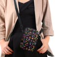 thumbnail image 4 of HELLHERO Underarm Shoulder Bag Spider Web Purple 4.33x1.97x7.09 Double-layer Adult for Daily Commute or Casual Outings Leakproof, 4 of 7