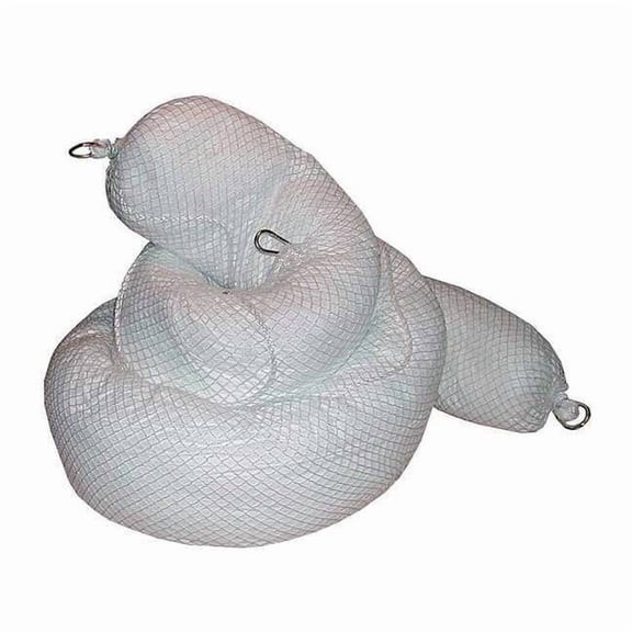 Oil-Dri Sorbent Boom, 36 gal, 8 in x 10 ft, Oil, White, 4 PK L90855