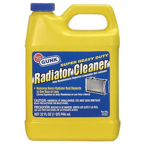 Gunk C2232 Super Heavy Duty Radiator Cleaner 32 Oz. 12 Pack