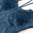 thumbnail image 7 of HUITKMM Womens Lace Racerback Tank Top Removable Pads Wireless Bra Cami Size M, 7 of 7