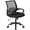 Black, variant on Office Desk Chair - Ergonomic Mid Back with Lumbar Support & Rocking Mode, Height Adjustable with Fixed Armrest, Storage Back for Computer, Gaming, Conference, Meeting Room, 360° Swivel