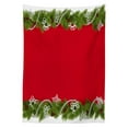 thumbnail image 3 of Ambesonne Christmas Tablecloth Rectangular Table Cover, Coniferous Spruce, 60"x84",, 3 of 4