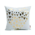 thumbnail image 1 of Bronzing Soft Home Pillow Cases Throw gold Printing throw pillow Pillow Covers Decorative Cushion Letters Covers 45x45cm, 1 of 8