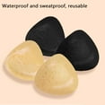 thumbnail image 4 of XFHLMJFF Breathable Bra Pasties For Women Everyday Bralette Wireless Nubitties Chest Enhancers Push Up Pads Triangular Patch Thickened Trendy Underwear, 4 of 5
