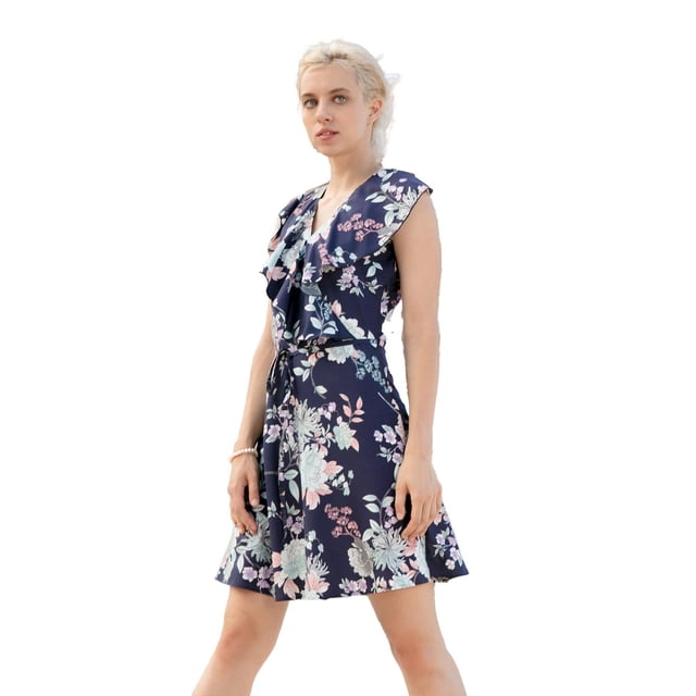 VESTIDO AFENI azul oscuro 26