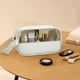 thumbnail image 5 of Neceser impermeable de gran capacidad | Organizador portátil de cosméticos de viaje con asa | Neceser de maquillaje de PVC translúcido para viajes y gimnasio, 5 of 6