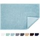 thumbnail image 1 of Alfombrilla de baño antideslizante CHAO absorbente para ducha baño inodoro cocina 40 x 60 cm azul claro, 1 of 4