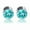 Light Blue, variant on Unisex Non-Piercing Magnetic Ear Stud Fake Earrings For Men Women A Pair-Blue