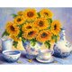 thumbnail image 2 of Cuadros Decorativos 5D bricolaje completo taladro diamante pintura flor punto de cruz Kit pared arte Likrtyny embutido en tela, 2 of 8