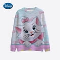 thumbnail image 2 of Sudadera con capucha de Disney Mary Cat Anime para mujer, edición de primavera y otoño, sudadera con cuello redondo para mujer, nueva ropa deportiva informal 2024, 2 of 5