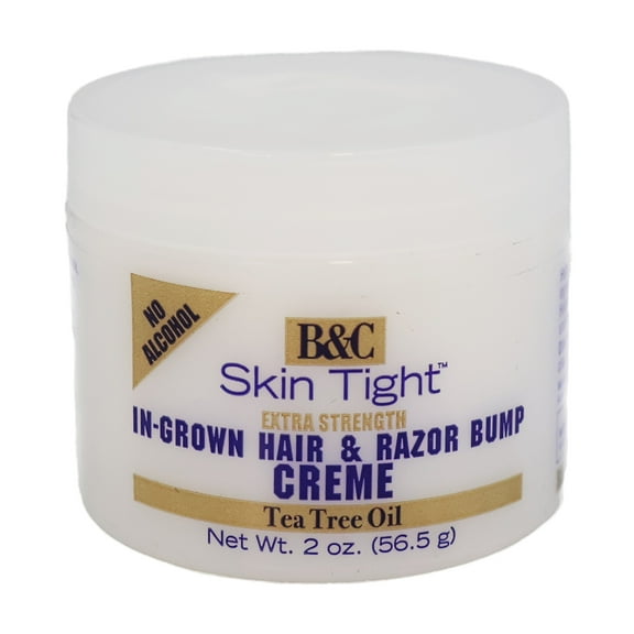 B&C Skin Tight Extra Strength In Grown Hair & Razor Bump Creme 2 Oz