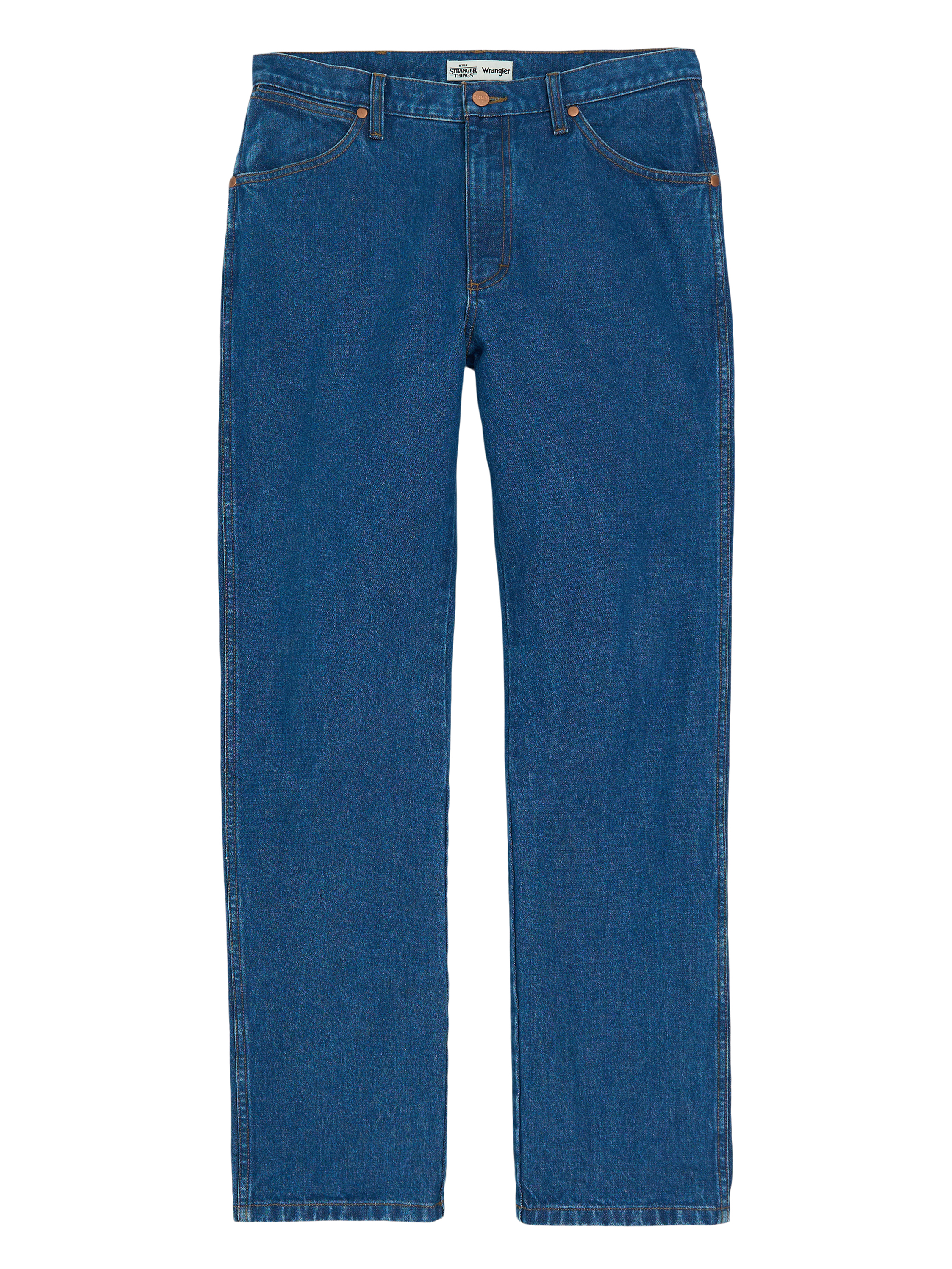 Wrangler® x Stranger Things® 13MWZ Cowboy Cut Jean in Wrangler Blue, Sizes 30x32-38x34