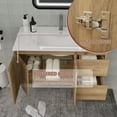 thumbnail image 2 of KZElegy 36" Floating Bathroom Vanity with Sink, Double Drawers and Doors,36in Wall Mounted Bathroom Storage Cabinet with Undermount Ceramic Sink, 2 of 9
