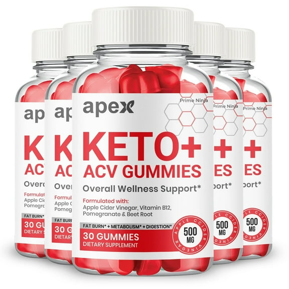 Apex Keto ACV Gummies (5 Pack)